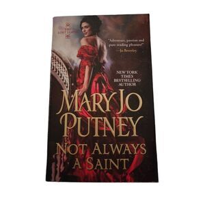 Not always a saint by Mary Jo Putney zebra historical romance isbn 9781420127171